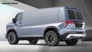 Chevrolet G20 x Traverse CGI revival by Digimods DESIGN