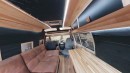 Vintage Camper Van Was Modernized With an Ingenious, Meticulously Crafted Living Space