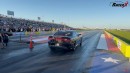 Donkmaster's Chevy Monte Carlo Black Blur vs Racer X's Charger Hellcat Xcesiv and Demonology's Challenger Demon
