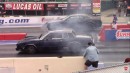 Chevrolet Monte Carlo Sleeper Drag Races Dodge Demon
