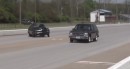 Chevy Nova and "Dirty 30" Crash Hard at New Drag Strip, Driver Barely Escapes