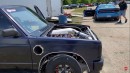 Chevy S10 with Turbo Junkyard LS Drag Races Nissan GT-R