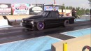 Chevy S10 Race Truck at drag strip