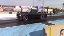 Chevy S10 Race Truck at drag strip