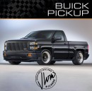 Buick pickup truck rendering
