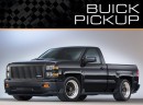 Buick pickup truck rendering