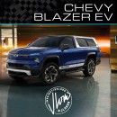 2024 Chevrolet Blazer SS EV Silverado RST rendering by jlord8