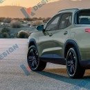 Chevy Trax Activ Compact Pickup Truck rendering by KDesign AG