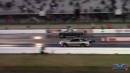 Chevrolet LUV Truck at TX2K22 vs turbo Ford Mustang and Turbo 2JZ Camaro on DRACS