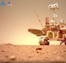 Chinese Zhurong rover on Mars