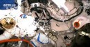 Taikonauts conduct their first spacewalk outside Tiangong
