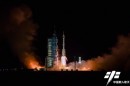 Long March-2F carrier rocket blasts off from the Jiuquan Satellite Launch Center in northwest China