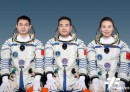 Shenzhou-13 crew: Zhai Zhigang, Wang Yaping and Ye Guangfu