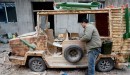Chinese Builds Wooden Electric Vehicle, “Arms” It with Radars and Missiles