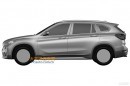 BMW X1 patent filing for extended wheelbase version