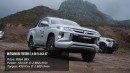 DRAG RACE: Chinese pickup truck vs. Mitsubishi Triton