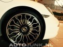 Chinese Porsche 911 with Fake 918 Spyder Wheels