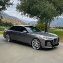 Rolls-Royce Phantom EWBs and BMW i7 custom wheels