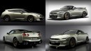 2024 Nissan GT-R Shooting Brake & Convertible rendering by X-Tomi Design