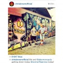 Chris Brown and Alec Monopoly Give L.A. Gas Station The Graffiti Touch