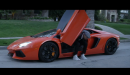 Chris Brown Drives His Aventador in "Fine China"