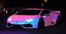 Chris Brown's Glowing Color Flip Huracan Brings Crazy Back