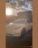 Chris Brown Treats Diamond Brown to Tesla Model Y
