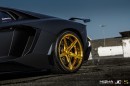 Chris Brown Turned His Lamborghini Aventador into “The Dark Knight”