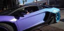 Chris Brown's Lamborghini Aventador SV