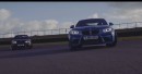 Chris Harris Drifts BMW M2 and 1M Coupe for Top Gar