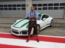 Chris Harris and 2017 Porsche 911 R