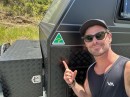 Chris Hemsworth and Lotus Caravans Trooper