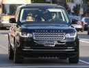 Christina Aguilera Spotted in 2013 Range Rover