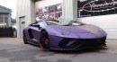 Matte Purple Aventador S