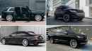Rolls-Royce Cullinan lowered and other SUVs on Forgiatos