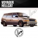 Chrysler Voyager Hellcat - Rendering