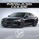 Modern Chevy Impala Coupe SS revival rendering by jlord8