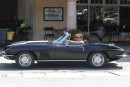 Cindy Crawford in Original Corvette Stingray Convertible
