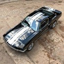 1967 Ford Mustang Fastback Coyote swap rendering to reality by personalizatuauto