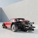 Mazda MX-5 Miata Bugatti W16 CGI mashup by avante.design_