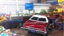 Classic Oldsmobile Cutlass Crashed Into Walmart