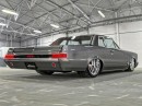 Pontiac GTO slammed restomod rendering by personalizatuauto