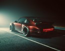 Porsche 911 Turbo (930) Restomod rendering by the_kyza
