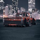 Classic Toyota Pickup Virtual Drift Truck Is All-Carbon