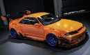 Classic Widebody Orange or Blue Nissan Skyline GT-Rs renderings by musartwork