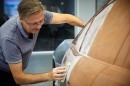 The making of a clay Jaguar I-Pace