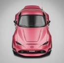 Mazda MX-5 Miata rendering by pistonzero