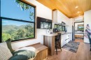 Clever S tiny home with studio apartment layout