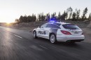 Mercedes-Benz CLS 350 CDI Shooting Brake Police Car in Finland