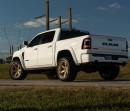 Ram 1500 TRX with compound boost on ANRKY 22s
